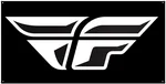FLY RACING - NEW F-WING BLACK 3X6 - Logo Banner