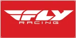 FLY RACING - NEW F-RACE RED 3X6 - Logo Banner