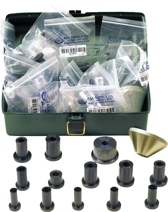 K&L MC205 Wheel Balancer Sleeve Kit - Precision Balancing for Motorcycle Wheels | Tool Kit