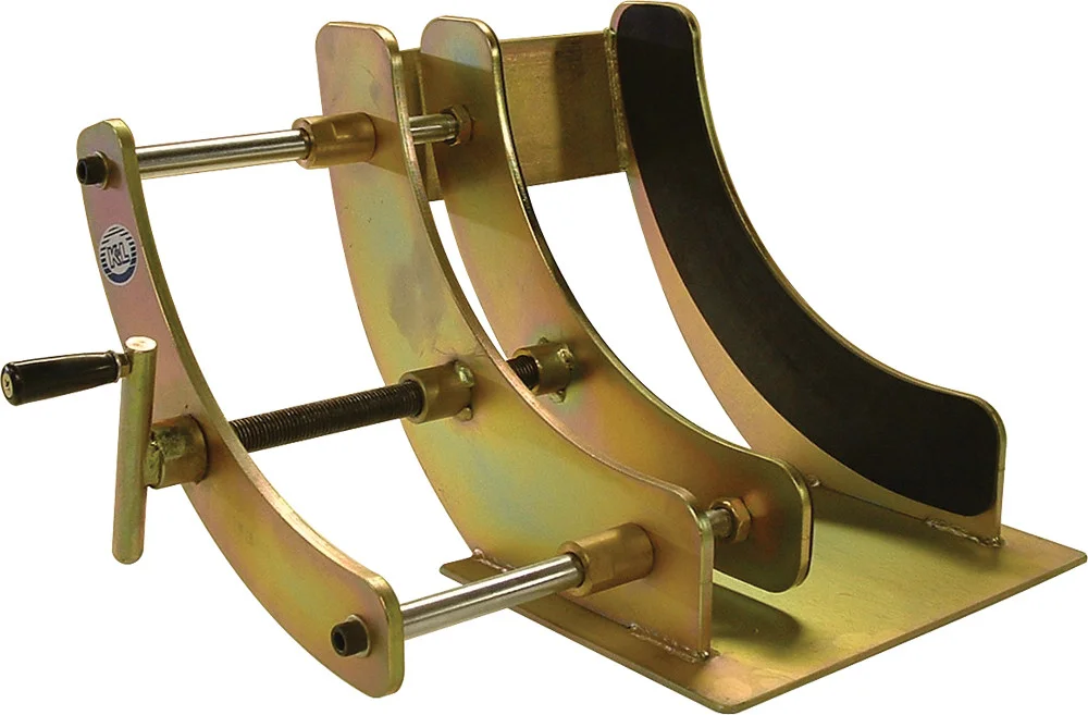 K&L 35-9926 Crank Style Wheel Vise - Heavy-Duty Tool for Powersports Maintenance