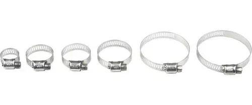 HELIX 111-6224 Stainless Steel Hose Clamps - Durable, Reliable Clamping Solution for Powersports