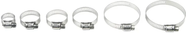 HELIX 111-6244 Stainless Steel Hose Clamps - Durable, Reliable Clamping Solution for Powersports