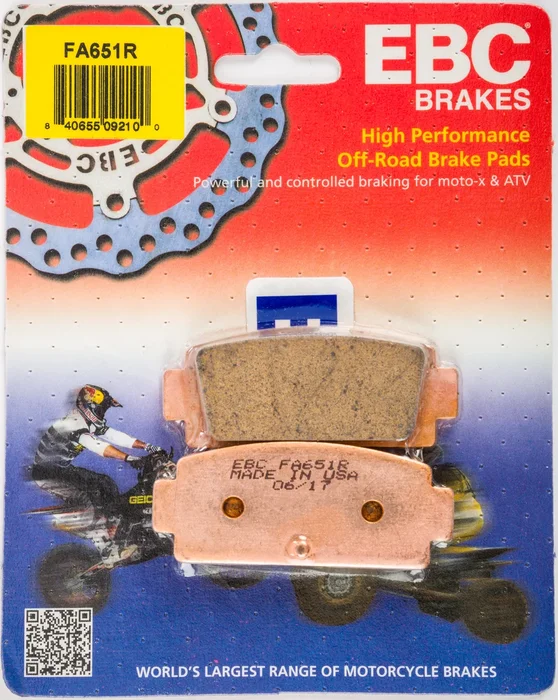 EBC - FA651R - Sintered HH Brake Pads