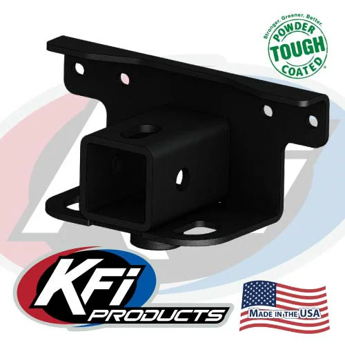 KFI 101280 2-Inch Heavy-Duty ATV/UTV Trailer Hitch - Rear Mount Towing Solution
