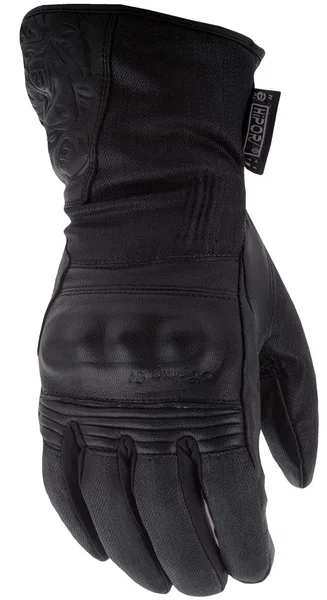 HIGHWAY 21 - #5884 489-0096~3 - Women's Black Rose Gloves