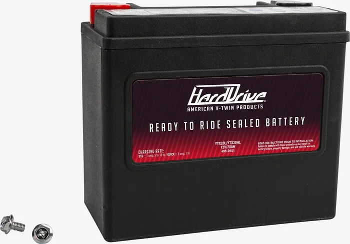HARDDRIVE - HVT20L - Factory Activated Sealed Battery