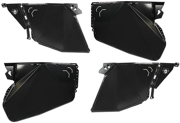 PRO ARMOR P144D000BL UTV Tail Door - Durable Traditional Design for Cab & Roof Protection