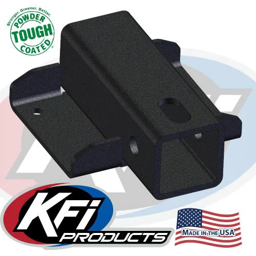 KFI 101240 Heavy-Duty Towing Hitch - Durable ATV/UTV Hitch for Trailers & Cargo
