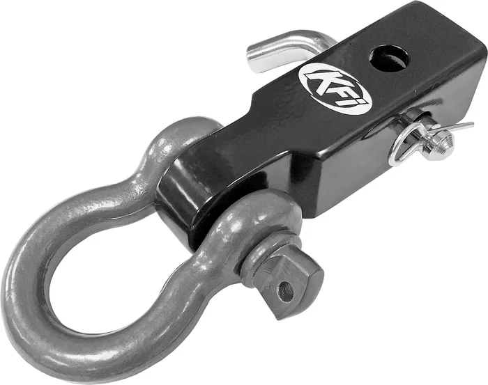 KFI UTV-RSH Winch Receiver Shackle - Heavy-Duty Trailer Towing Hitch for UTVs
