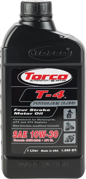 TORCO - T611030CE - T-4 Petroleum Motorcycle Oil