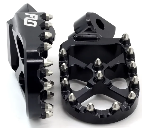 FLO MOTORSPORTS - FPEG-801BLK - Pro Series Footpegs