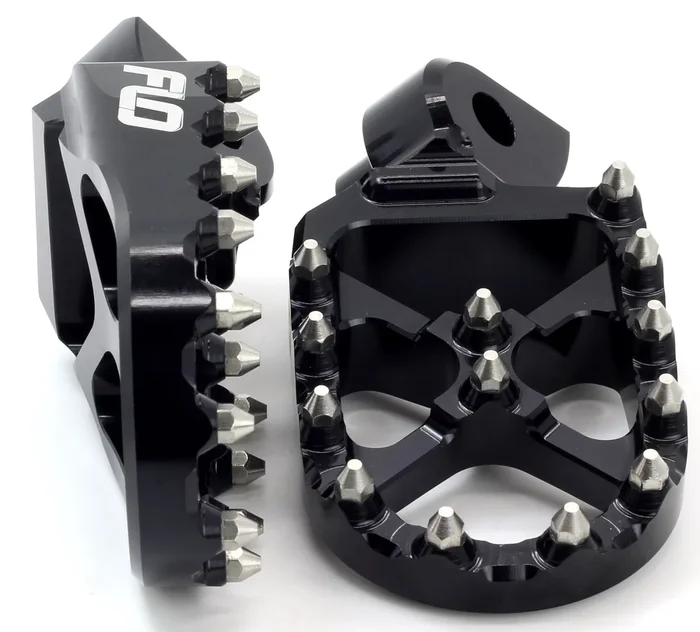 FLO MOTORSPORTS - FPEG-801BLK - Pro Series Footpegs