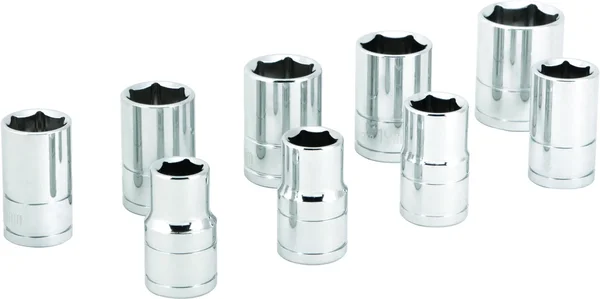 PERFORMANCE TOOL - W32202 - 1/2" Metric Socket Set