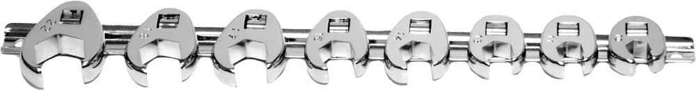PERFORMANCE TOOL - W352 - 3/8" Crow Foot Metric Wrench Set