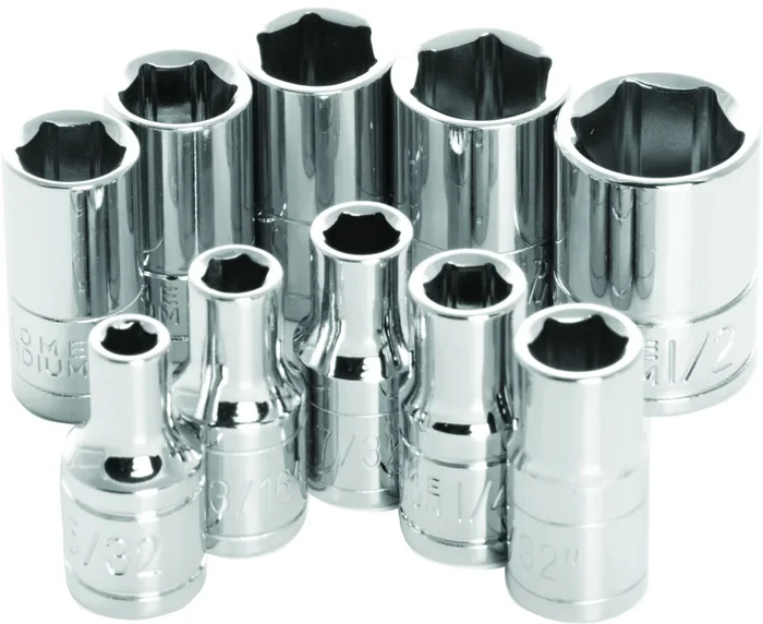 PERFORMANCE TOOL - W36002 - 1/4" SAE Socket Set