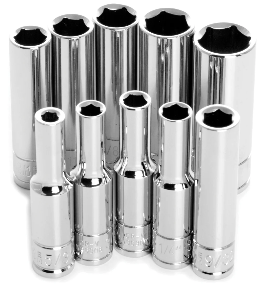 PERFORMANCE TOOL - W36300 - 1/4" SAE Socket Set