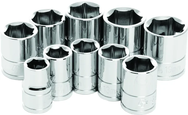 PERFORMANCE TOOL - W38202 - 3/8" Metric Socket Set