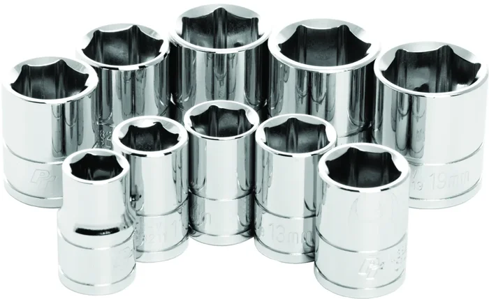 PERFORMANCE TOOL - W38202 - 3/8" Metric Socket Set