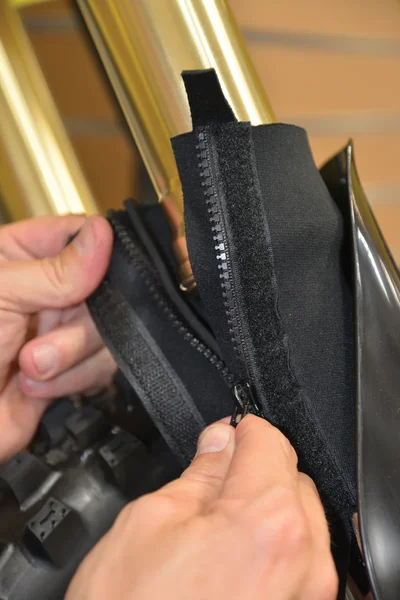 PCRACING Easy-On Forkskin - Durable Fork Protection for Powersports Riders