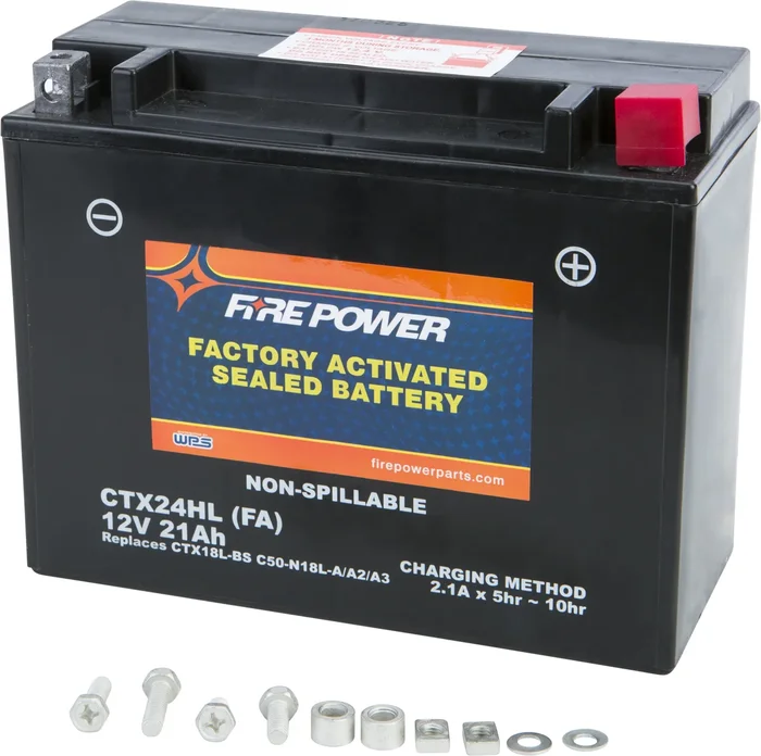 FIRE POWER - CTX24HL-BS(FA) - Factory Activated Sealed Battery