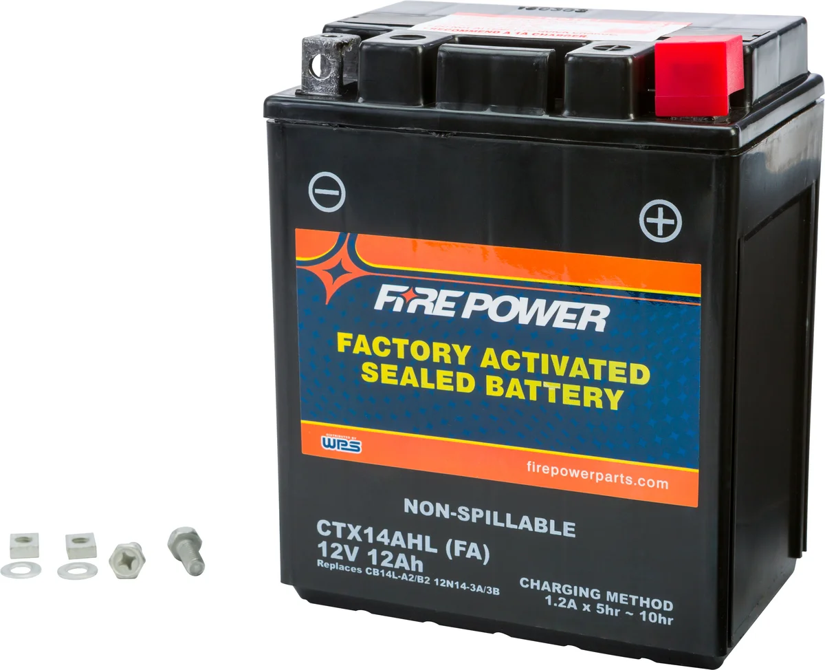 FIRE POWER - CTX14AHL-BS(FA) - Factory Activated Sealed Battery