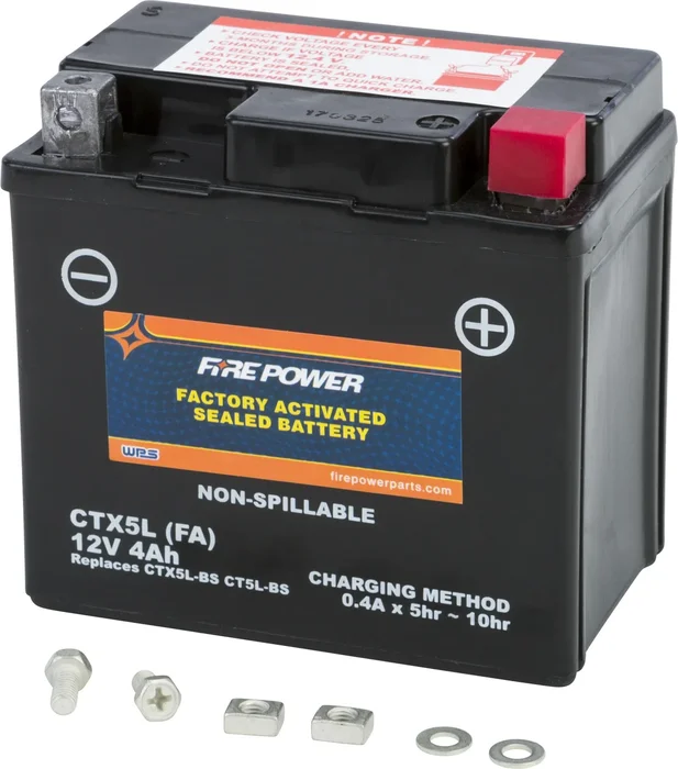 FIRE POWER - CTX5L-BS(FA) - Factory Activated Sealed Battery