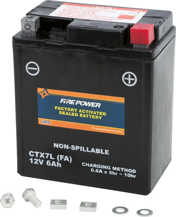 FIRE POWER - CTX7L-BS (FA) - Factory Activated Sealed Battery