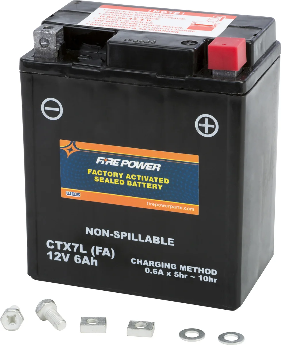 FIRE POWER - CTX7L-BS (FA) - Factory Activated Sealed Battery