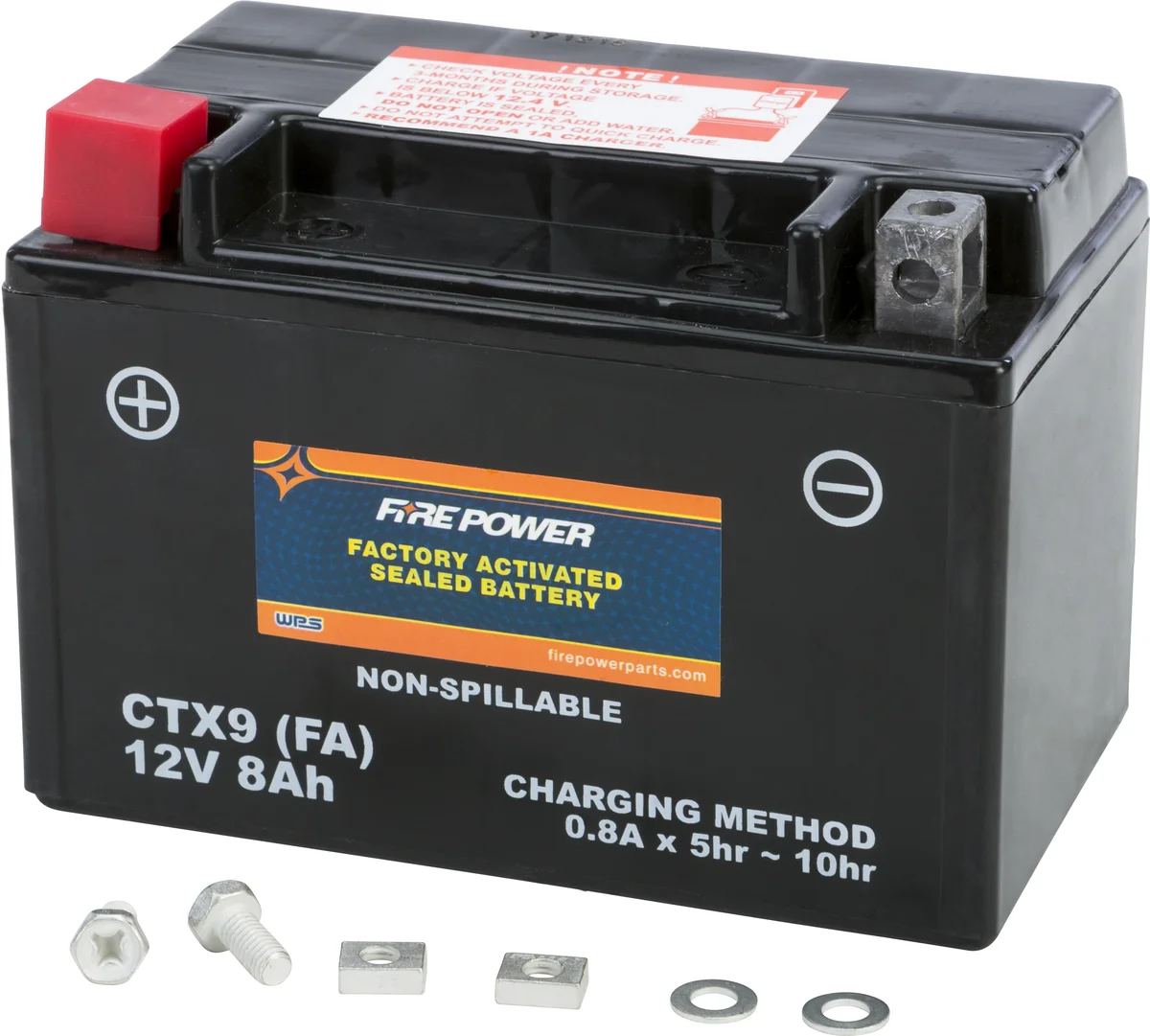 FIRE POWER - CTX9-BS(FA) - Factory Activated Sealed Battery