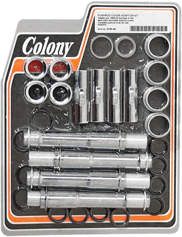 COLONY MACHINE - 2140-40 - Pushrod Cover Conversion & Adaptor Kit