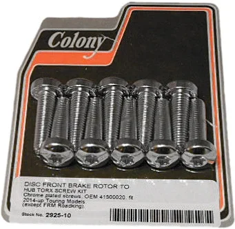 COLONY MACHINE - 2925-10 - Brake Rotor Screw Kit