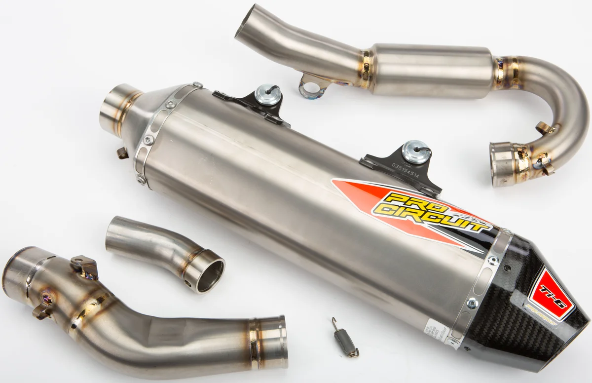 PRO CIRCUIT - 0351745F - Ti-6 Exhaust System