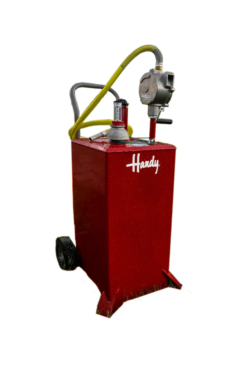 HANDY Gc-30 Gas Caddy with GPI Pump - Durable Fuel Stand for Powersports