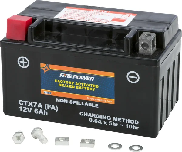 FIRE POWER - CTX7A-BS(FA) - Factory Activated Sealed Battery