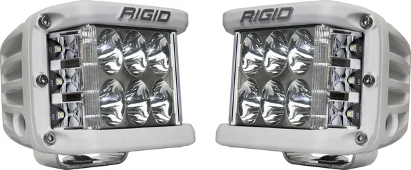 RIGID D-Ss Driving Pair White - High-Intensity LED Illumination for Powersports