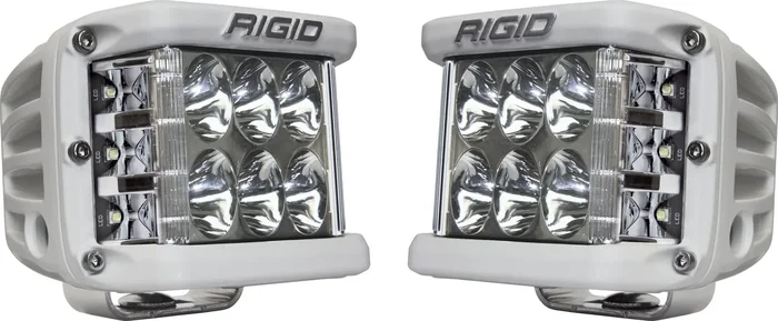 RIGID D-Ss Driving Pair White - High-Intensity LED Illumination for Powersports