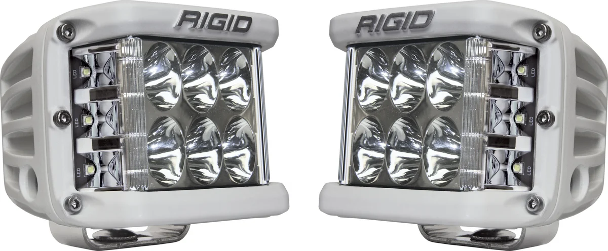 RIGID D-Ss Driving Pair White - High-Intensity LED Illumination for Powersports