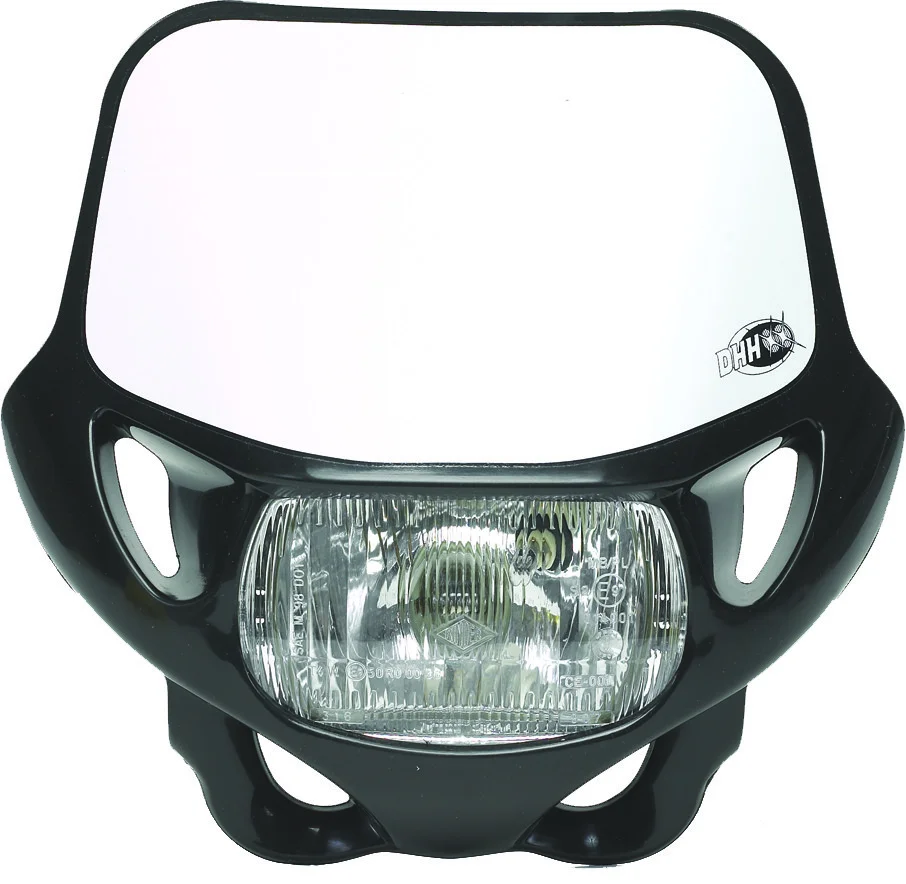 Acerbis DHH Headlight - High/Low & Third Light European Running Light for Powersports Vehicles