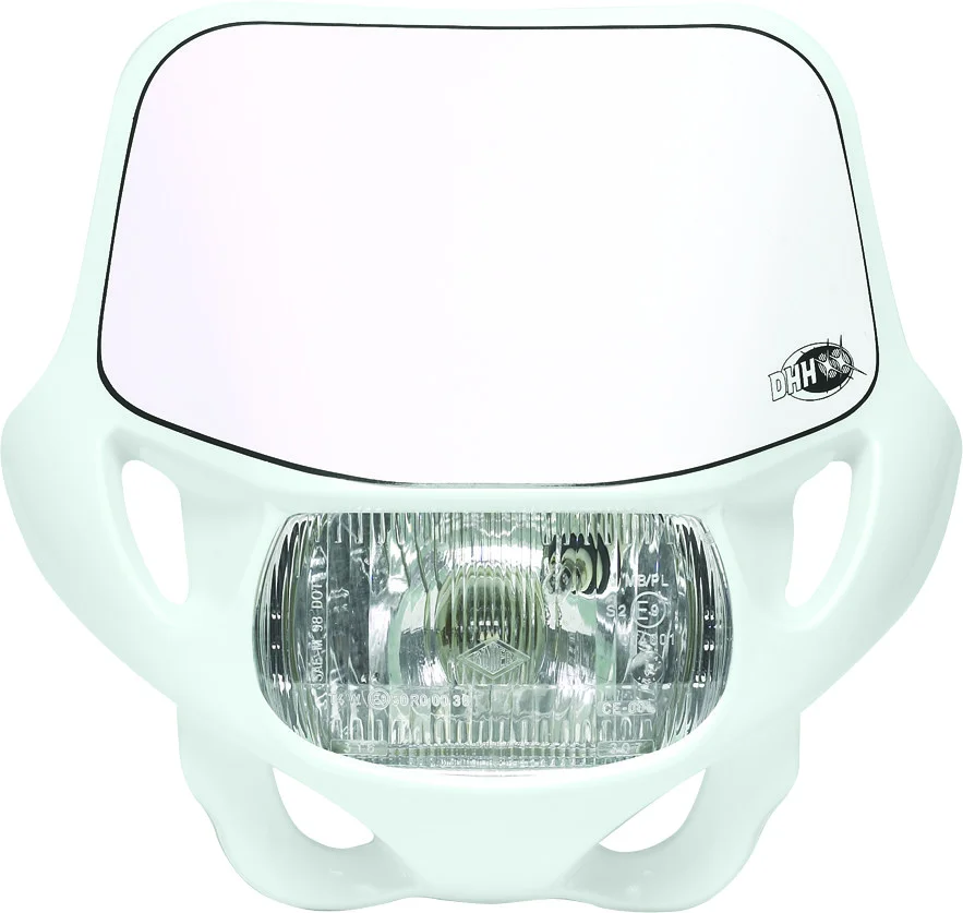 Acerbis DHH Headlight - High/Low & Third Light European Running Light for Powersports Vehicles