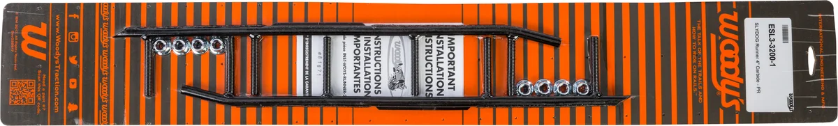 WOODYS - ESL3-3200 - Carbides and Runners 4"