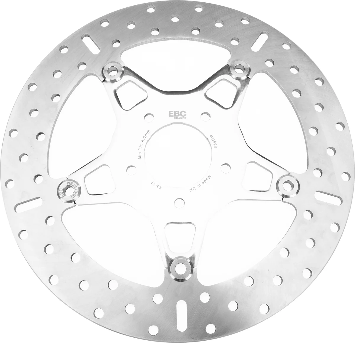 EBC MD520 Street Brake Rotor - High-Performance Racing Brake Disc for Powersports Vehicles
