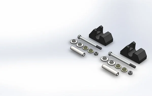 SLYDOG - MKTYAM004 - Powderhound Ski Hardware Kit