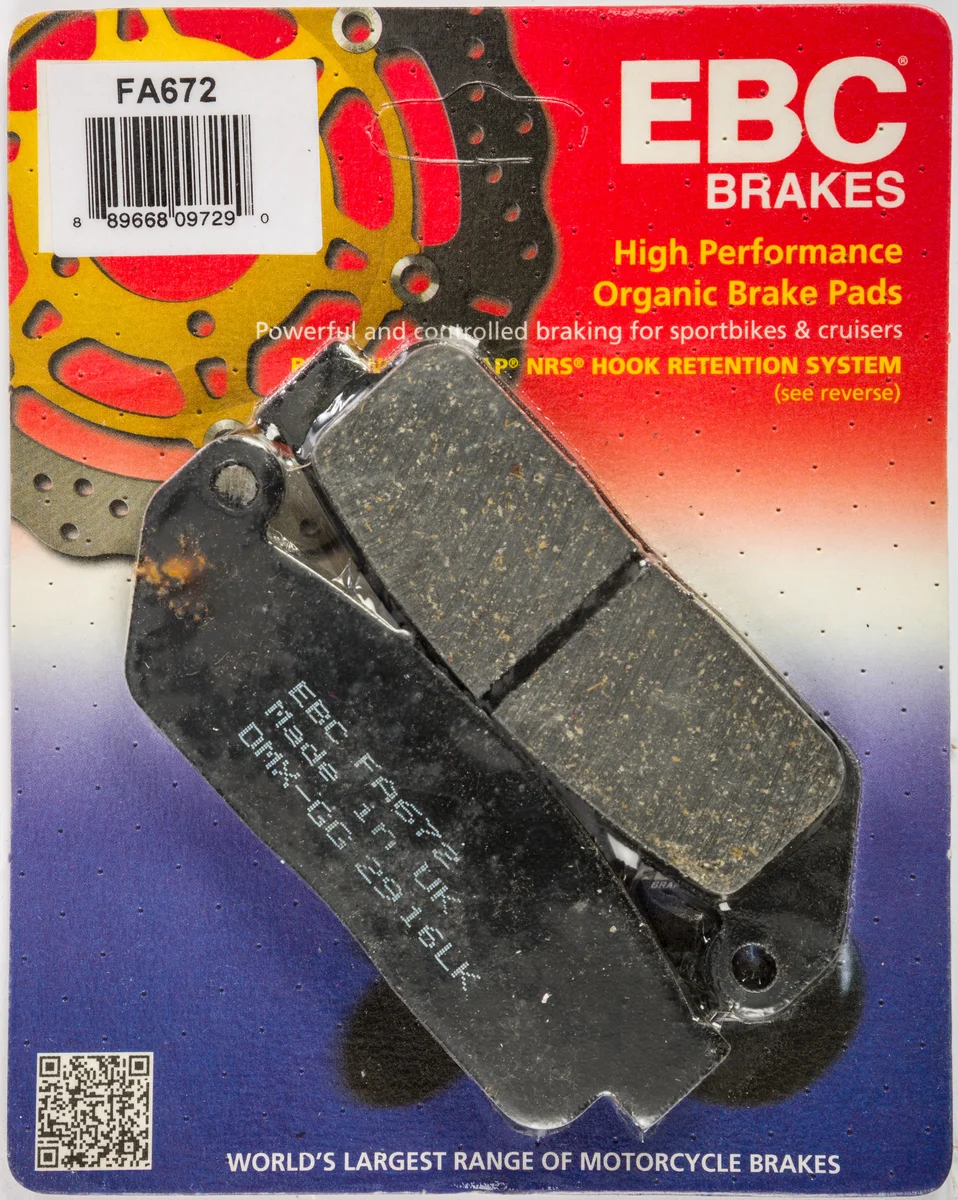 EBC - FA672 - Standard Brake Pads