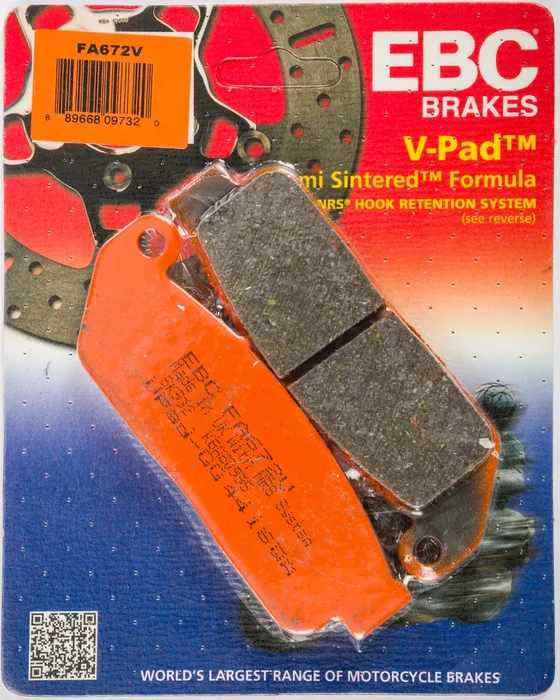 EBC - FA672V - Semi-Sintered Brake Pads