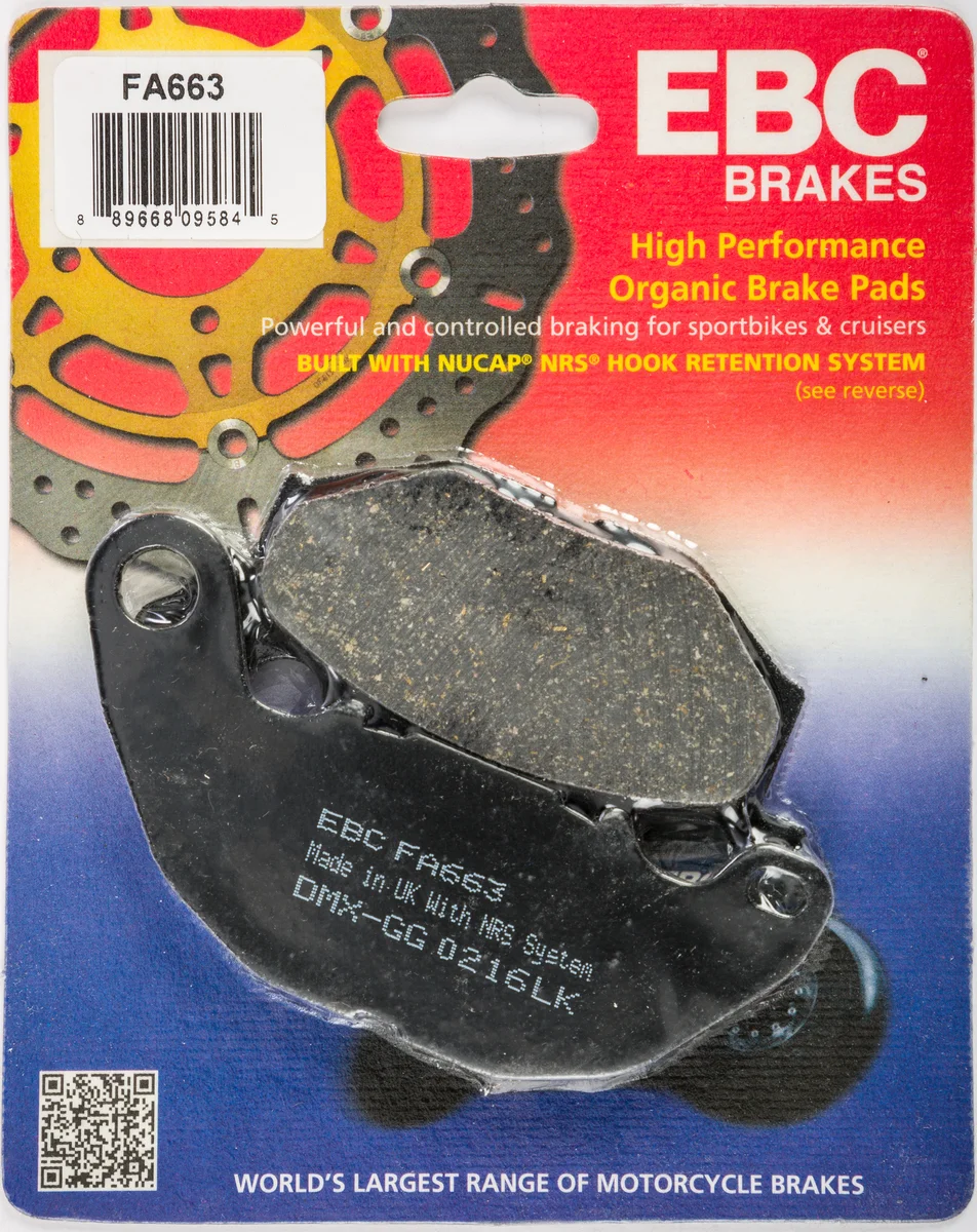 EBC - FA663 - Standard Brake Pads
