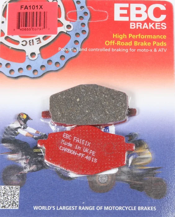 EBC FA101X Standard Brake Pads - High-Performance Motorcycle Brake Pads