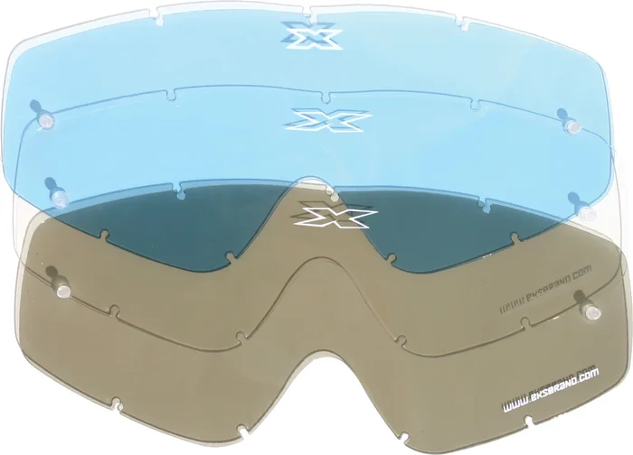 EKS Brand Youth X-Grom Goggle Lens Replacement - Durable Polycarbonate Lens for Clear Vision