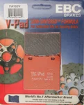 EBC Brakes FA103V V-Series Semi-Sintered Brake Pads - High-Performance Motorcycle Brake Pads