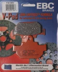 EBC Brakes FA106V V-Series Semi-Sintered Brake Pads - High-Performance Motorcycle Brake Pads