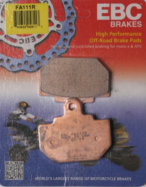 EBC FA111R Standard Brake Pads - High-Performance Motorcycle Brake Pads
